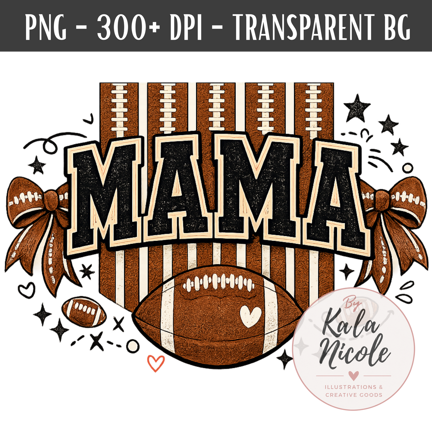 Football Mama PNG