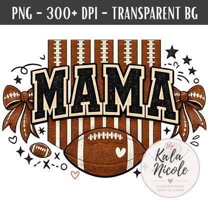 Football Mama PNG