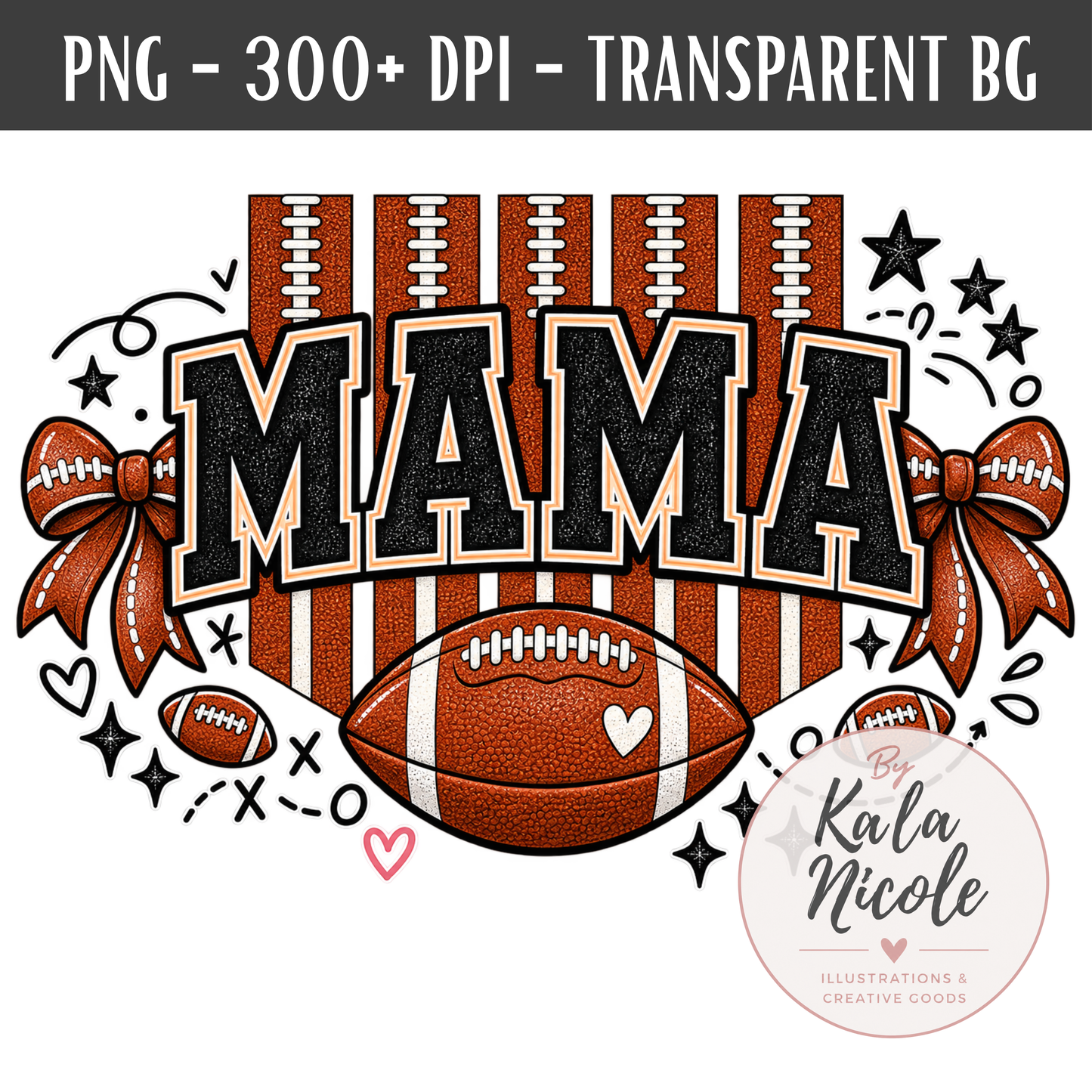 Football Mama PNG