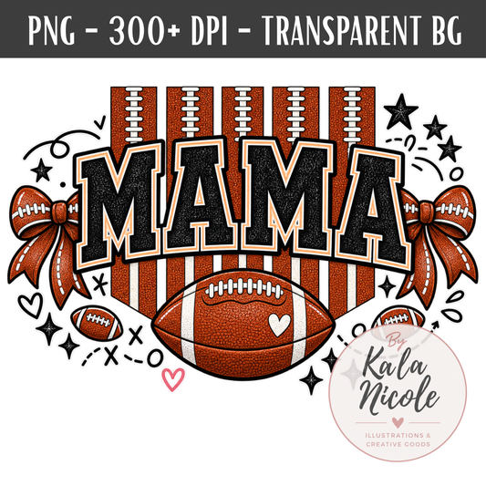 Football Mama PNG