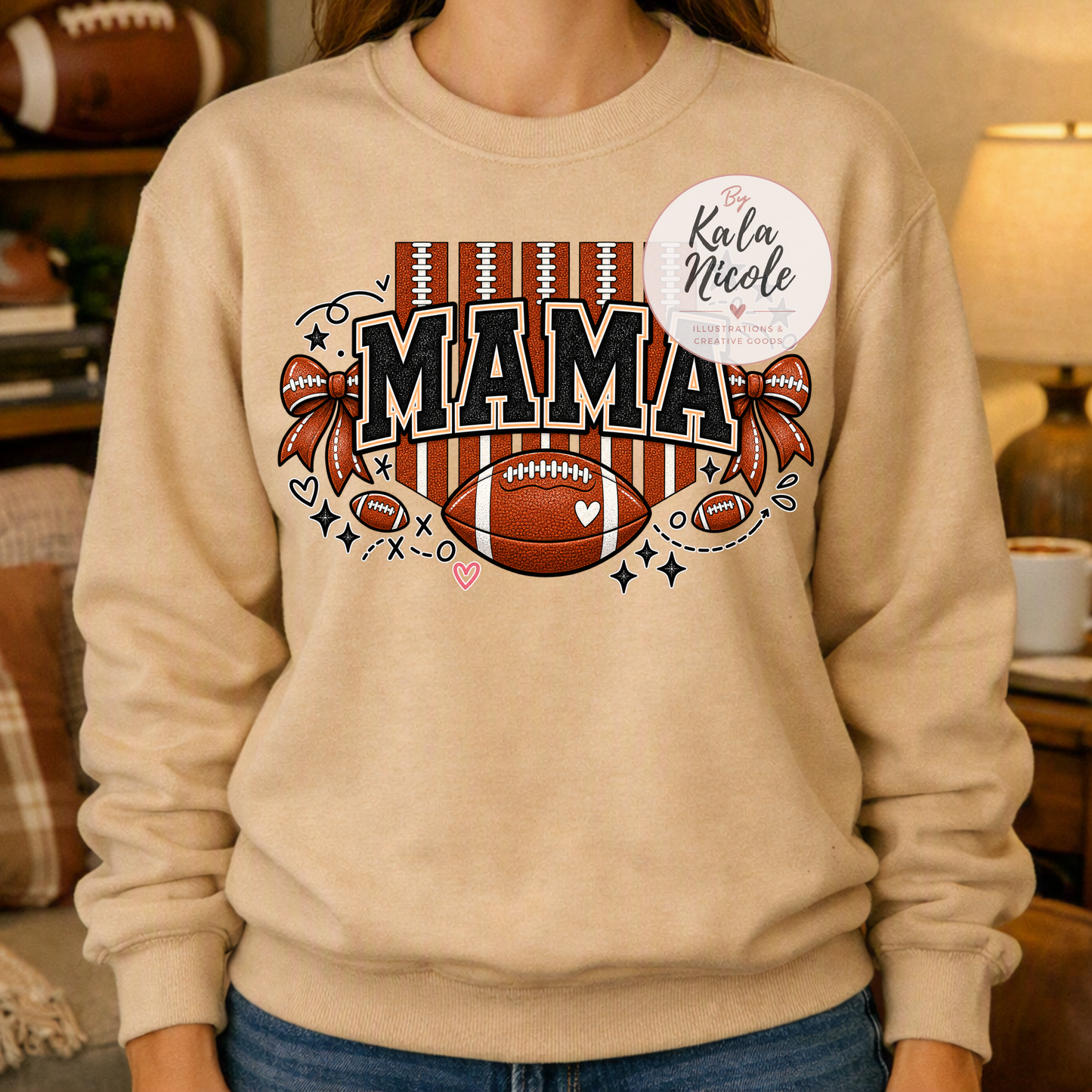 Football Mama PNG