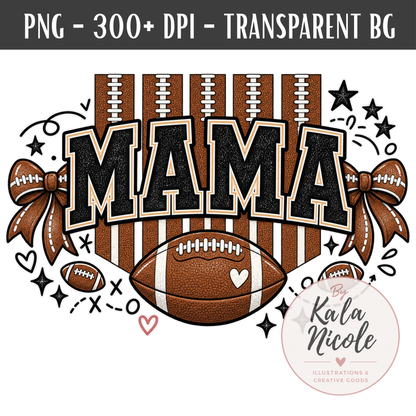 Football Mama PNG