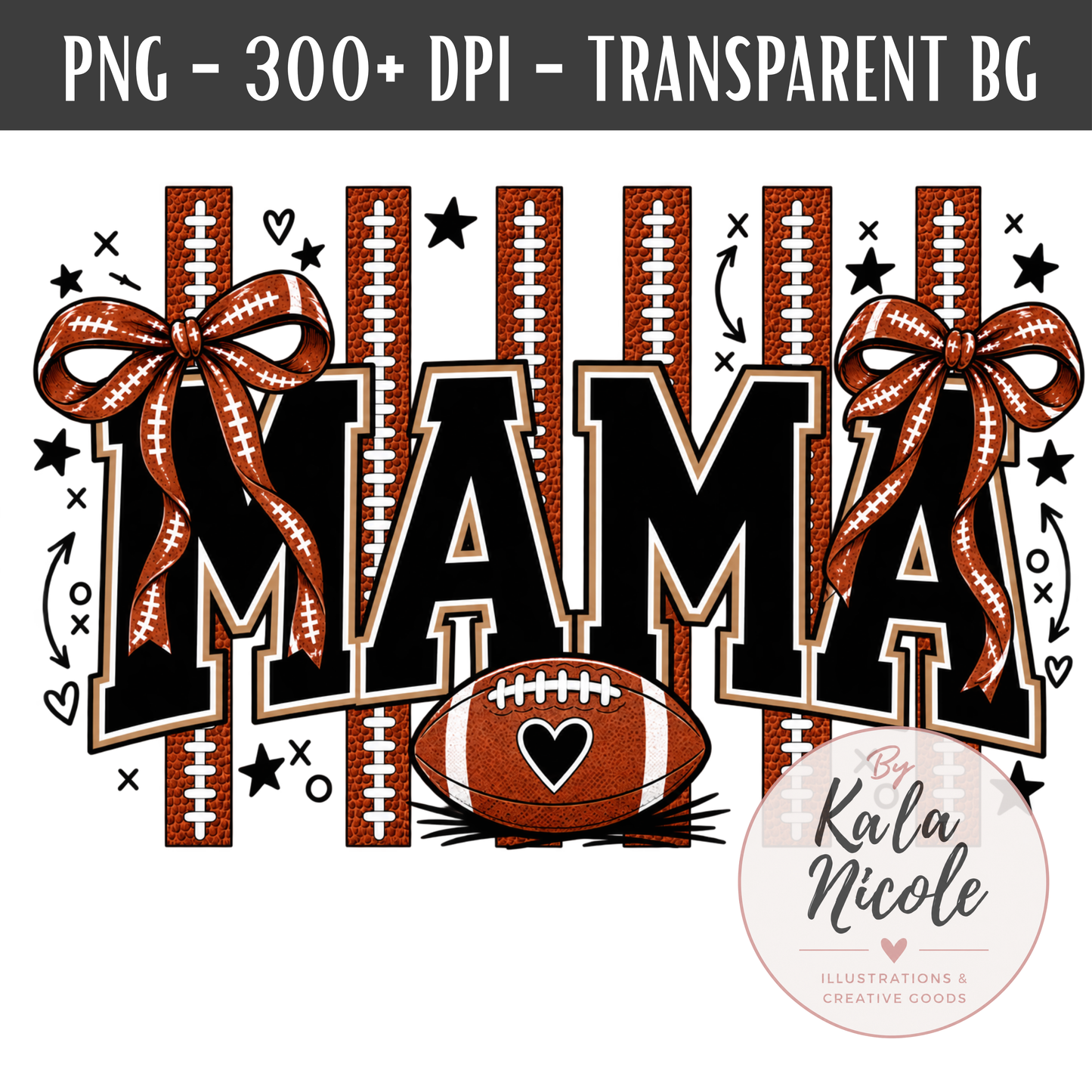 Football Mama PNG