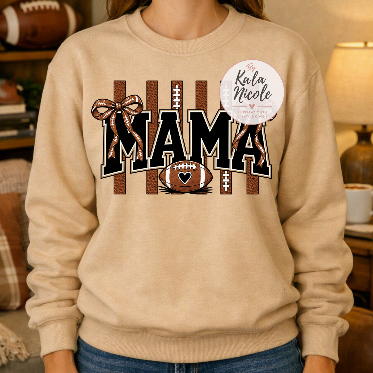 Football Mama PNG