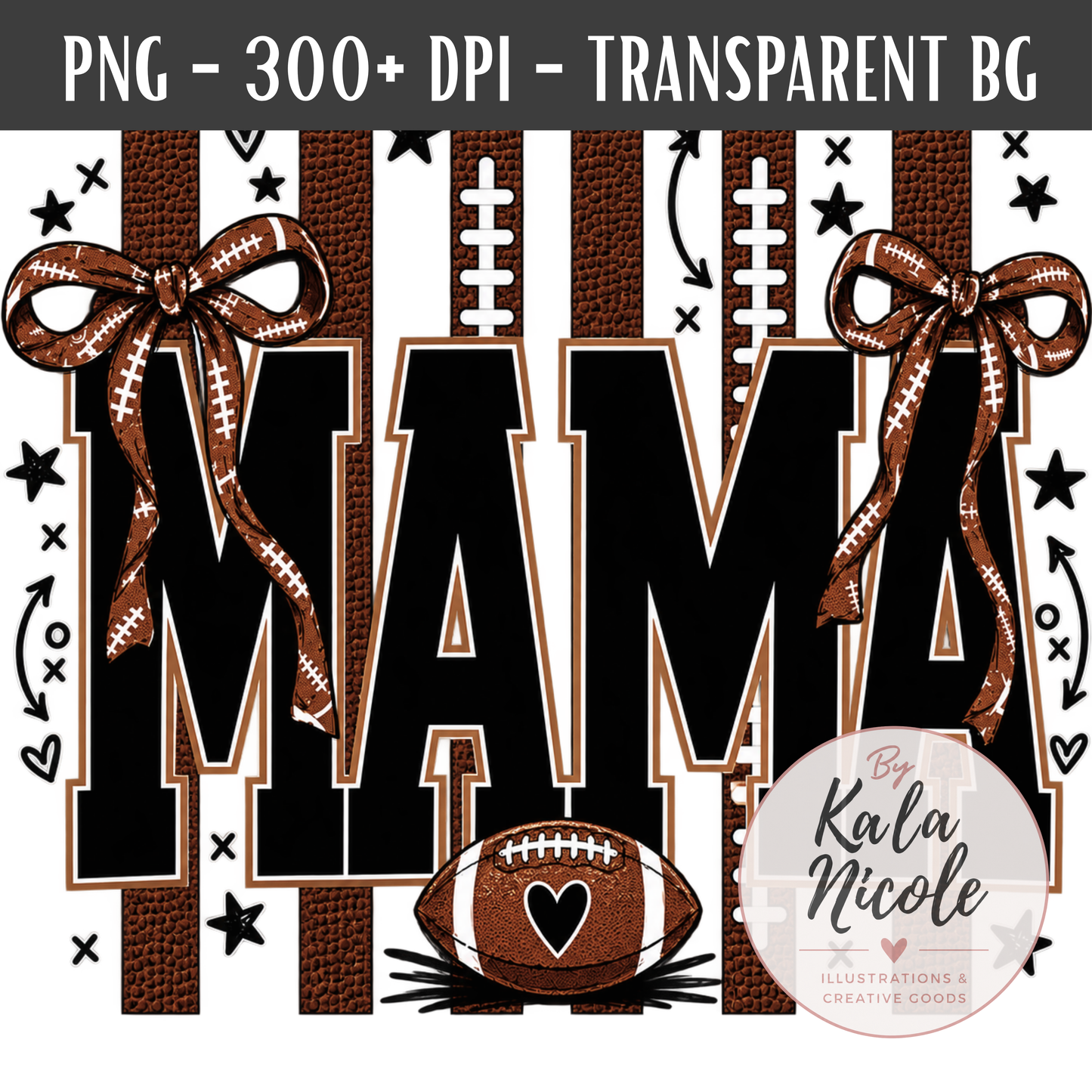 Football Mama PNG