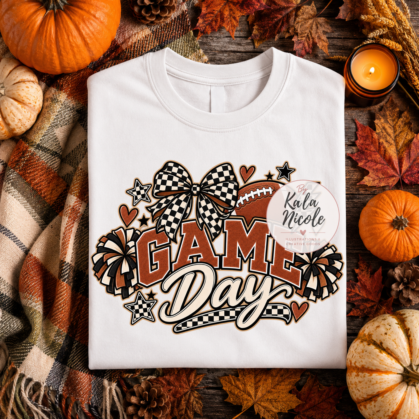 Football Mama Game Day Checker PNG