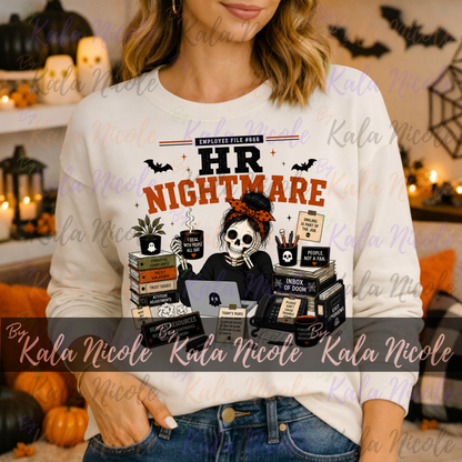 Corporate Humor Halloween PNG | HR Nightmare