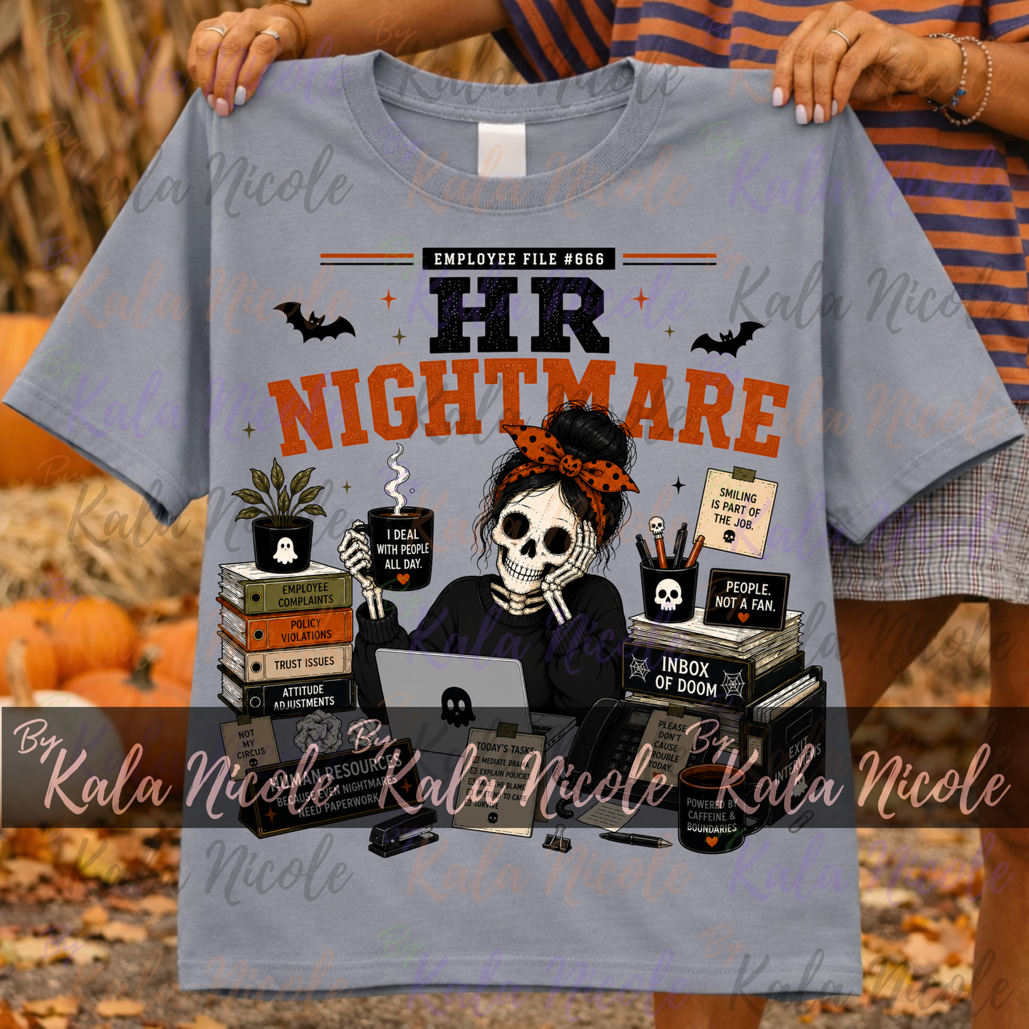 Corporate Humor Halloween PNG | HR Nightmare
