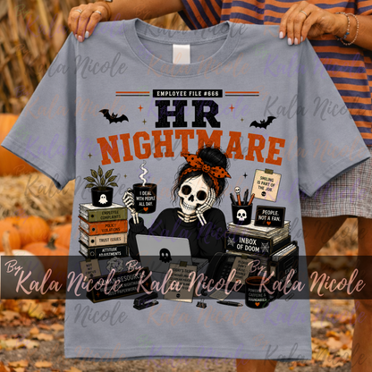 Corporate Humor Halloween PNG | HR Nightmare