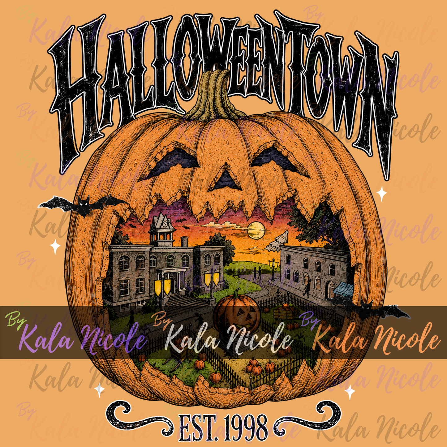 Halloweentown PNG Bundle