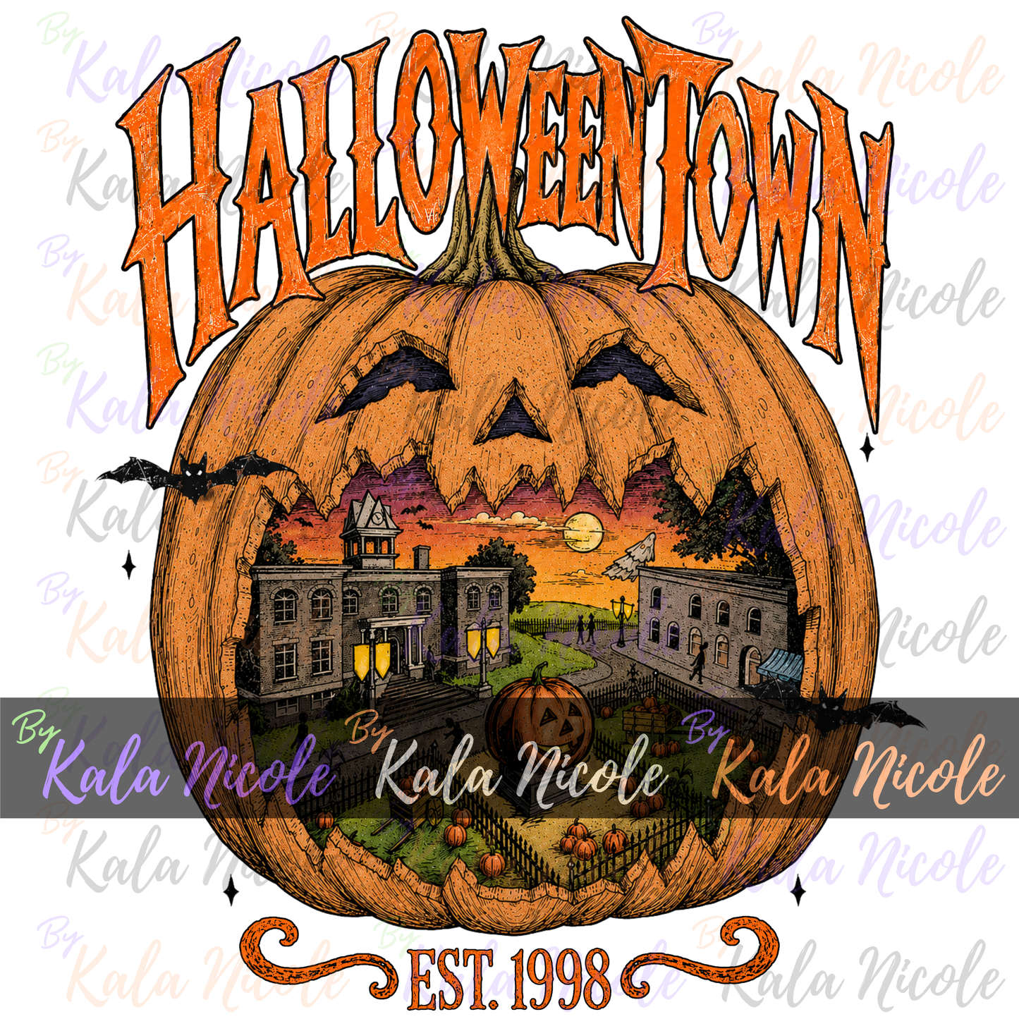 Halloweentown PNG Bundle