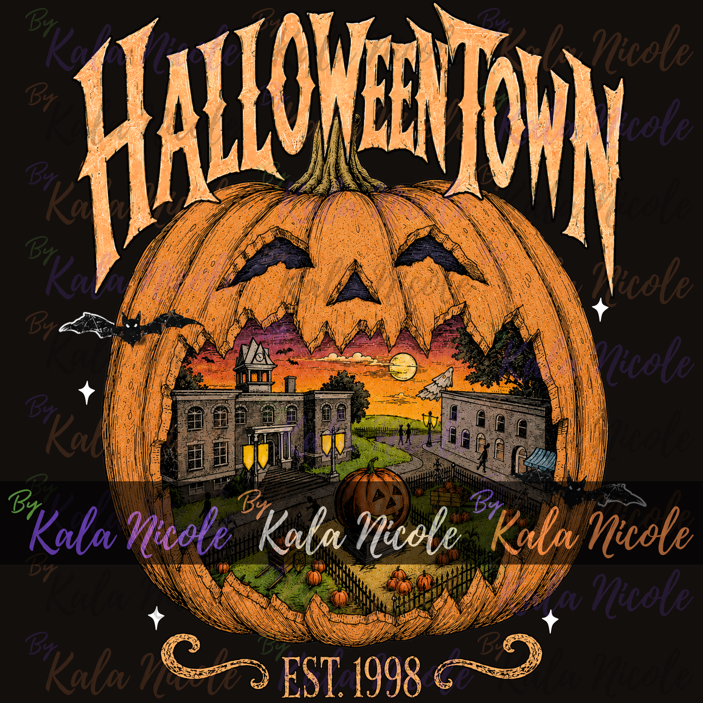 Halloweentown PNG Bundle