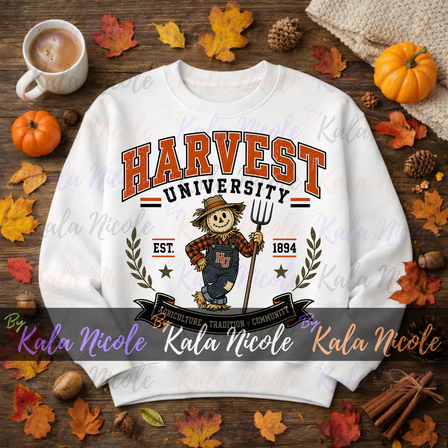 Harvest University PNG | Vintage College PNG
