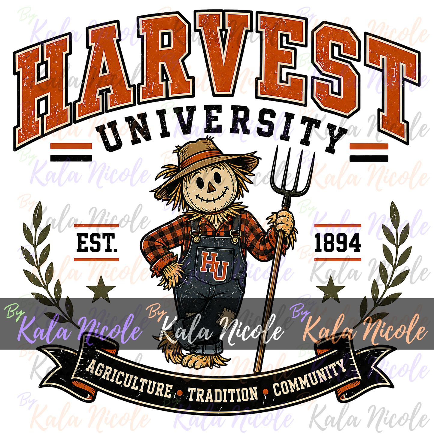 Harvest University PNG | Vintage College PNG