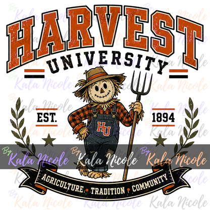 Harvest University PNG | Vintage College PNG
