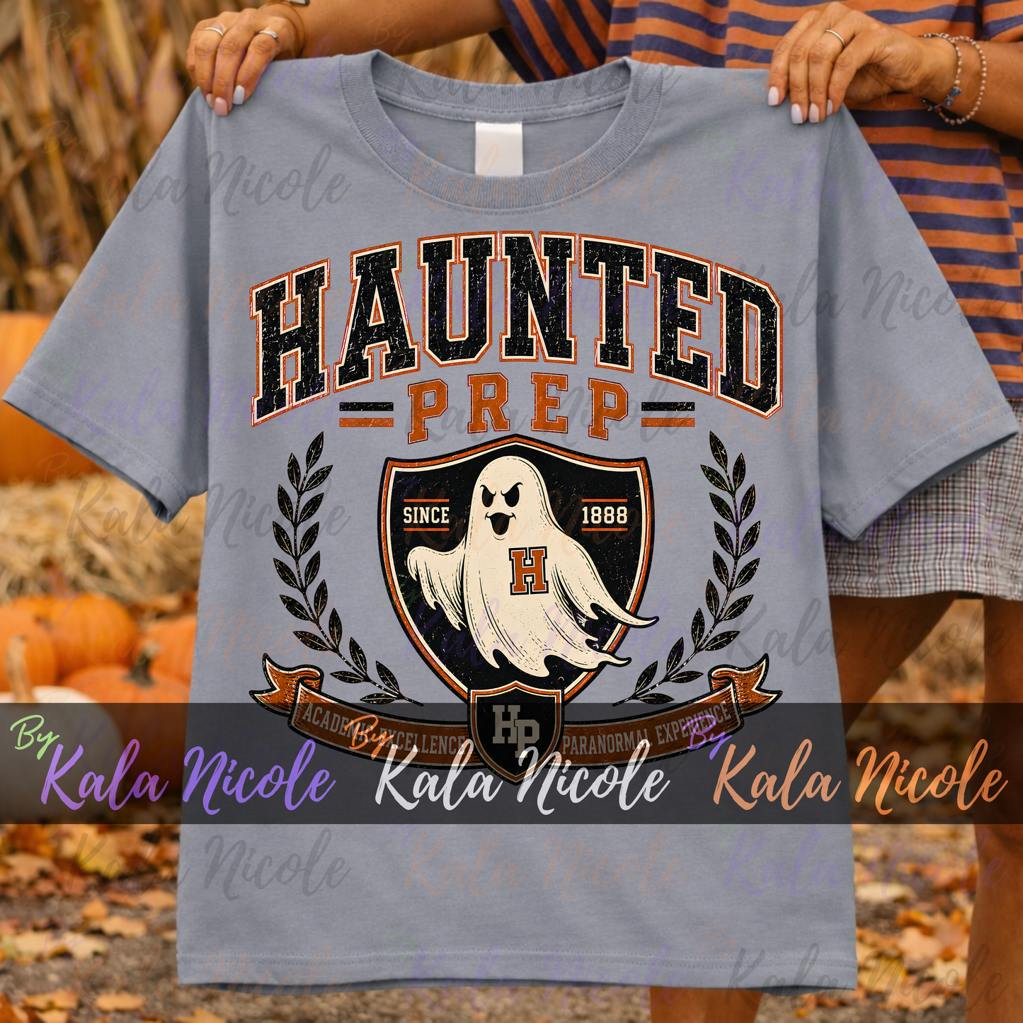 Haunted Prep PNG | Vintage College PNG