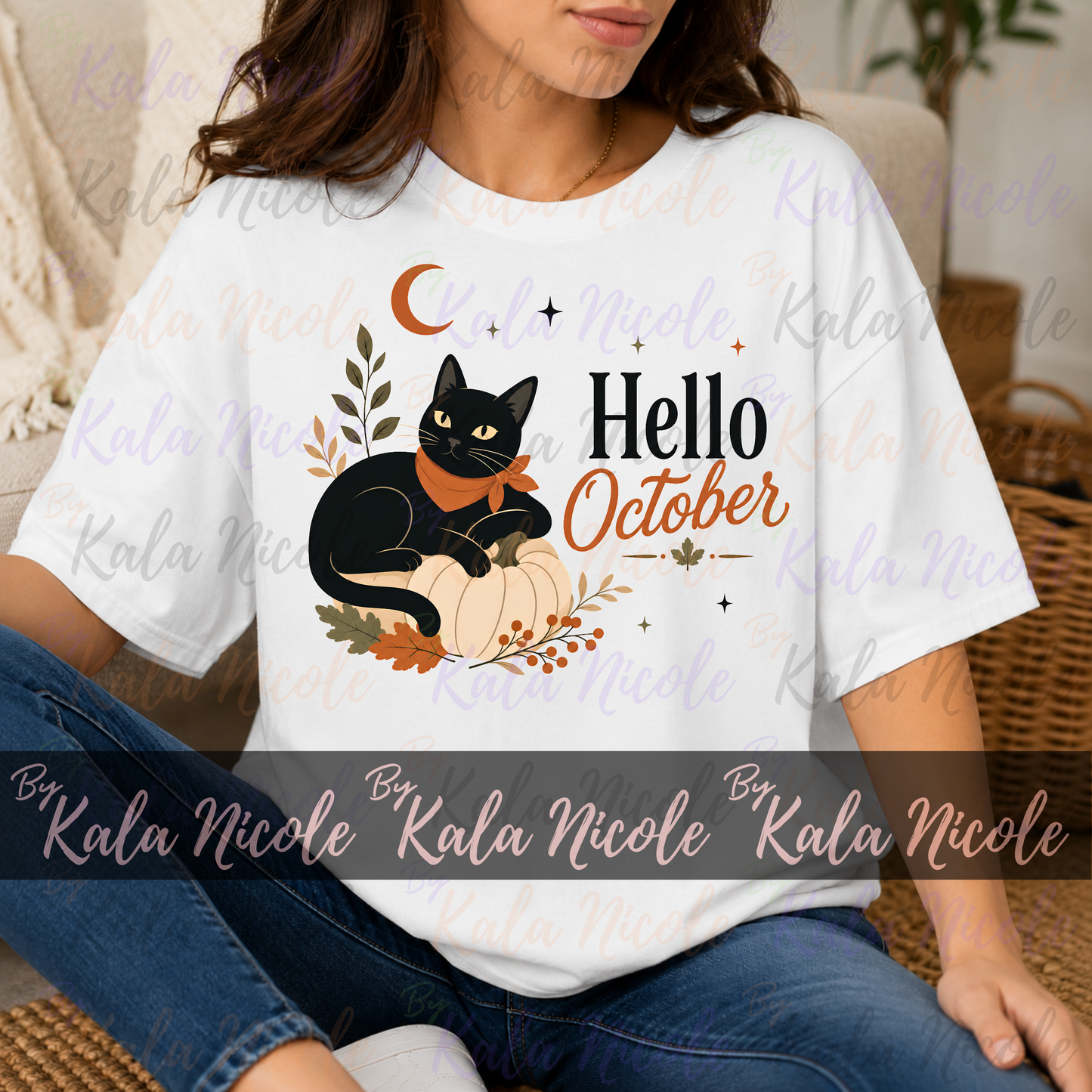 Black Cat PNG | Hello October PNG