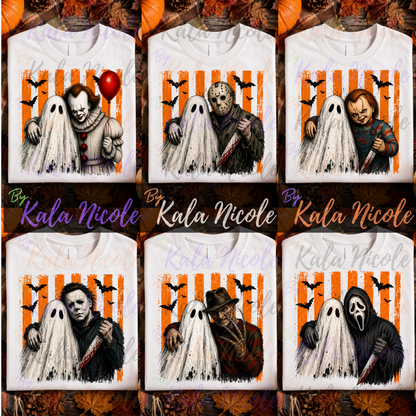 Horror Best Friends PNG Bundle
