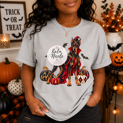 Doberman Jafar Halloween PNG
