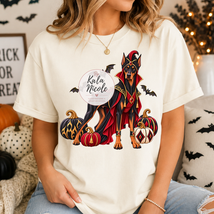 Doberman Jafar Halloween PNG