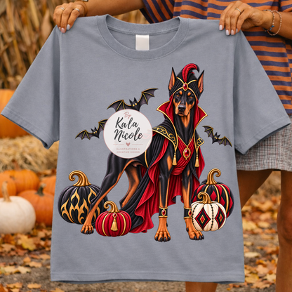 Doberman Jafar Halloween PNG
