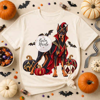 Doberman Jafar Halloween PNG