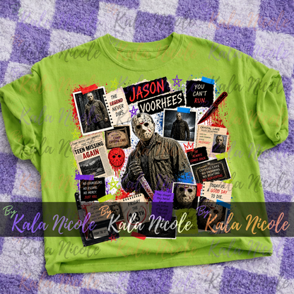 Horror Collage PNG | Jason Vorhees Friday the 13th