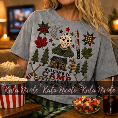 Horror Friday the 13th Quilt PNG | Jason Vorhees