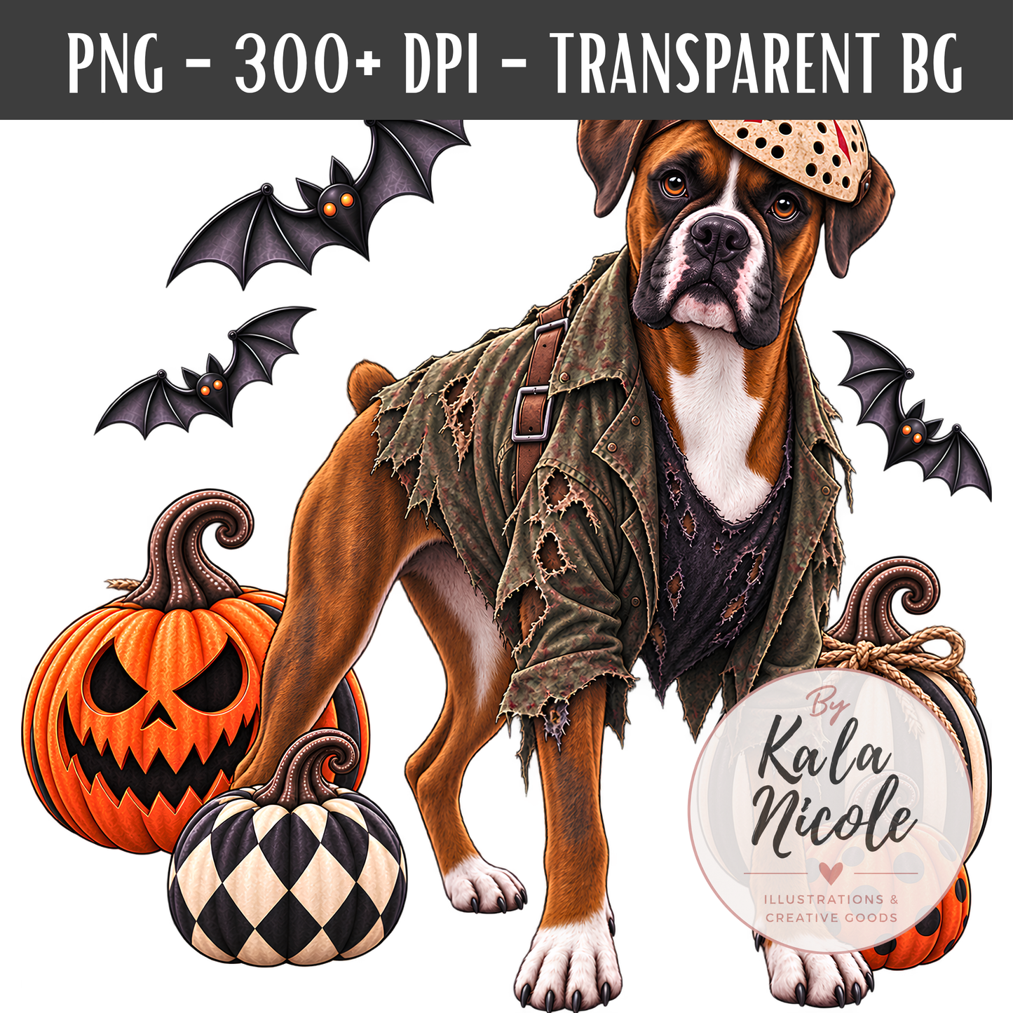 Boxer Jason Voorhees Halloween PNG