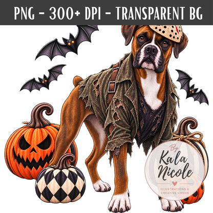 Boxer Jason Voorhees Halloween PNG