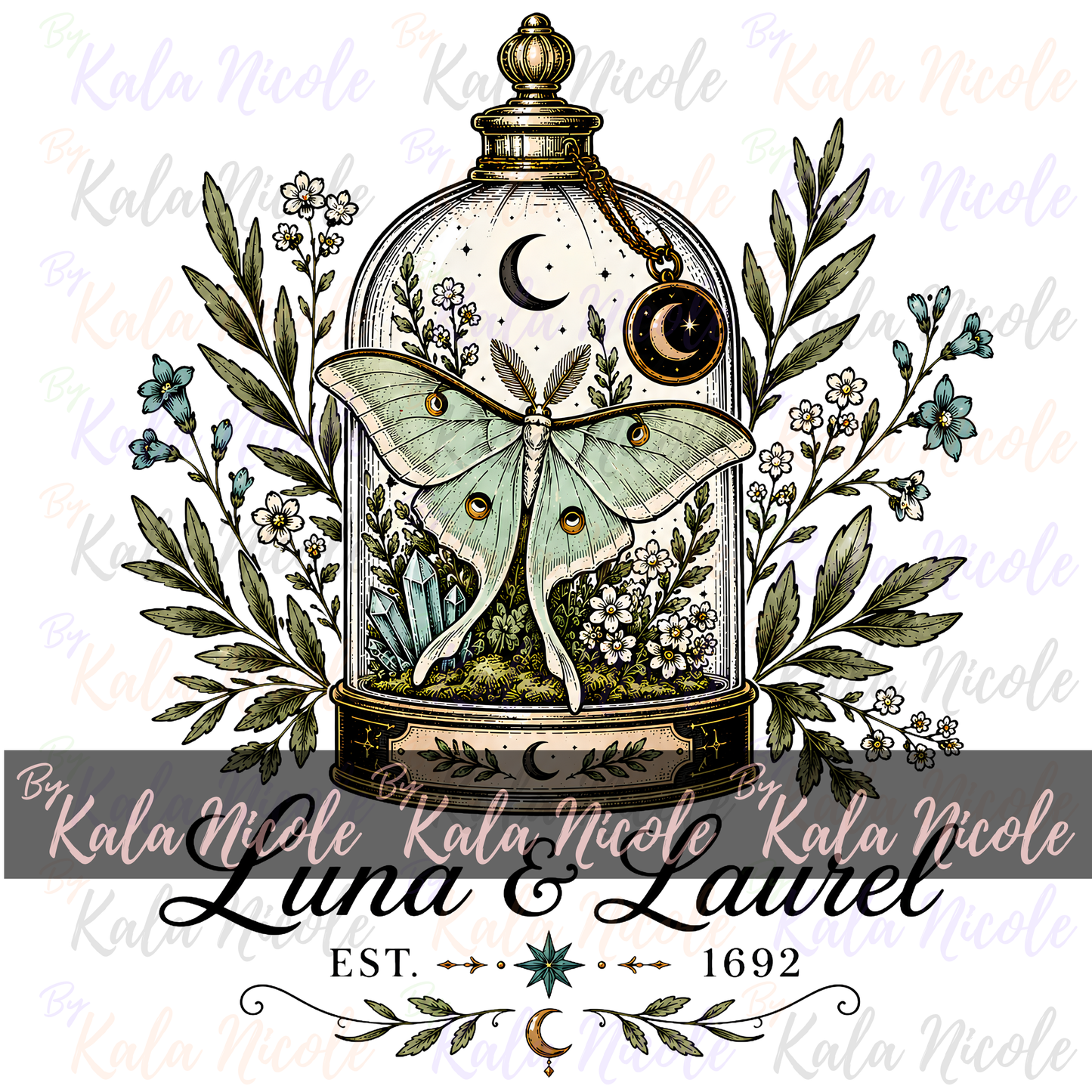 Luna & Laurel PNG