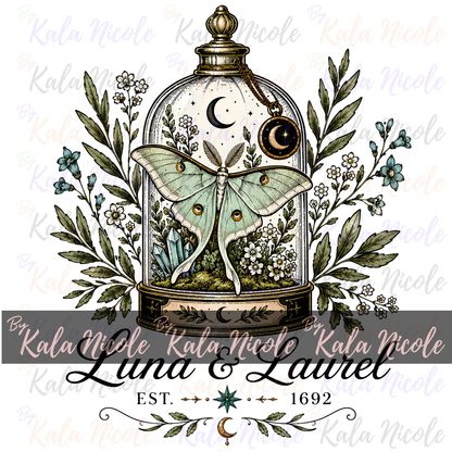 Luna & Laurel PNG
