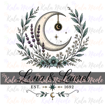 Luna & Laurel Celestial PNG