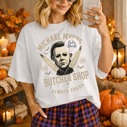 The Butcher Shop PNG | White Mask Slasher