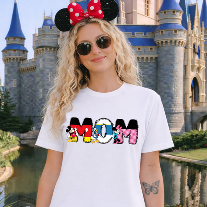 Mickey & Friends Alphabet PNG Bundle | ABC 123