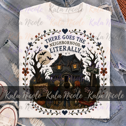 Monster House Cross-Stitch PNG | Fall Autumn