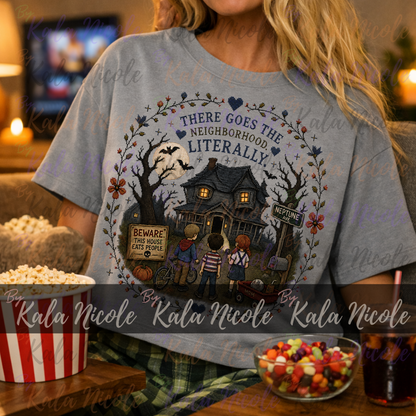 Monster House Cross-Stitch PNG | Fall Autumn