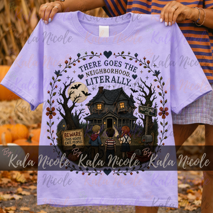 Monster House Cross-Stitch PNG | Fall Autumn