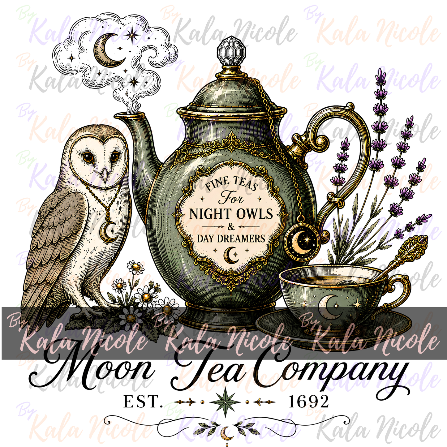 Moon Tea Company PNG