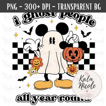 I Ghost People All Year Round PNG