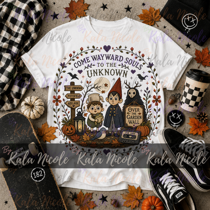 Over the Garden Wall Fall Cross-Stitch PNG | Come Wayward Souls