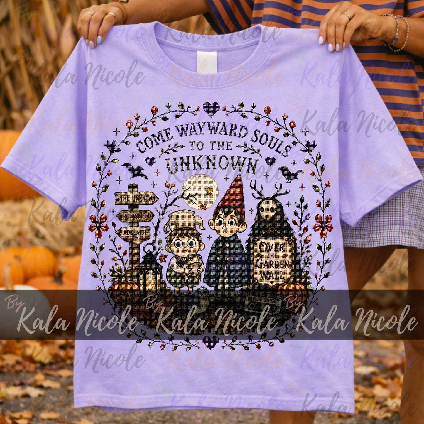 Over the Garden Wall Fall Cross-Stitch PNG | Come Wayward Souls
