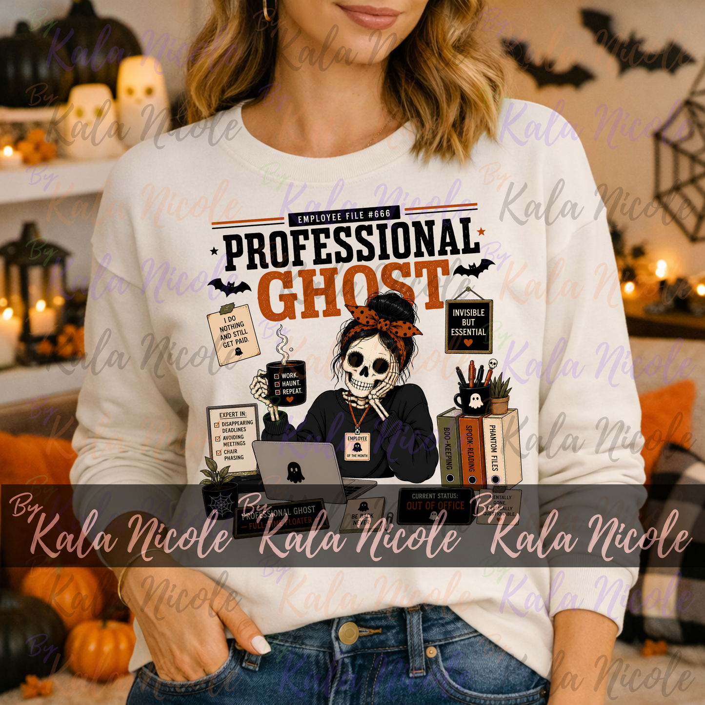 Corporate Humor Halloween PNG Bundle
