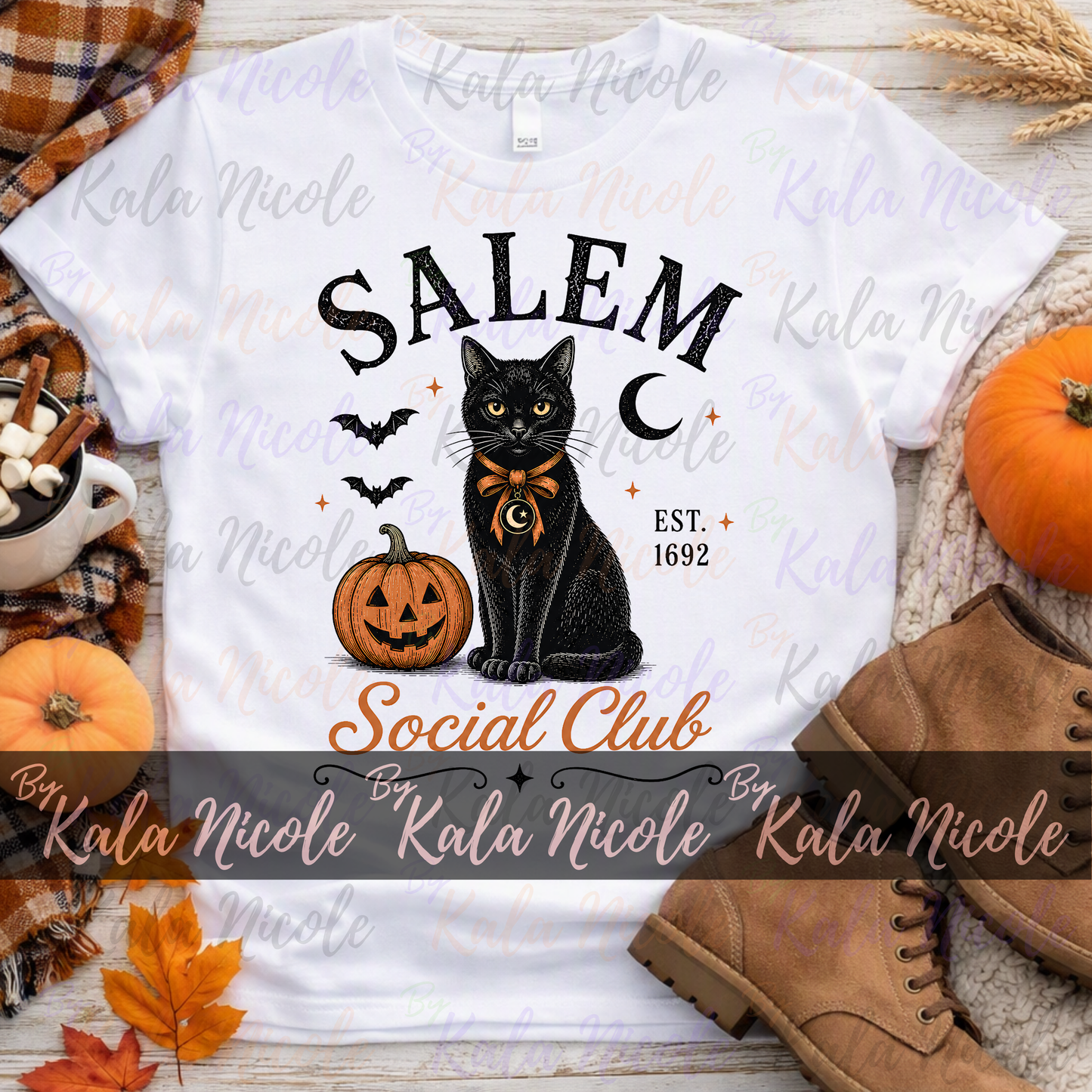 Salem Social Club PNG | Fall Halloween