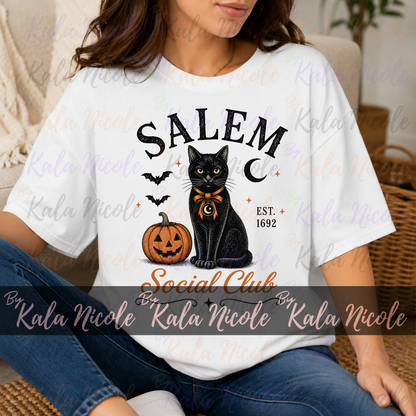 Salem Social Club PNG | Fall Halloween