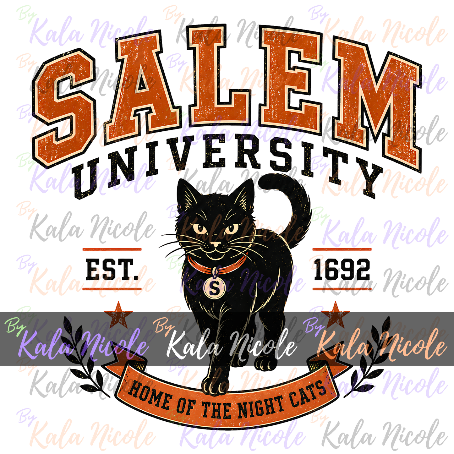 Salem University PNG | Vintage College PNG