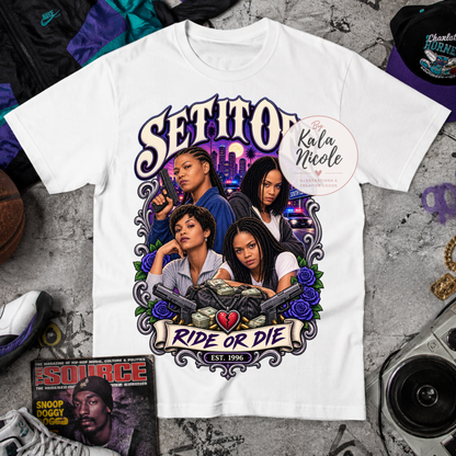 Set It Off 90s Classic PNG Bundle | 3 Design Bundle