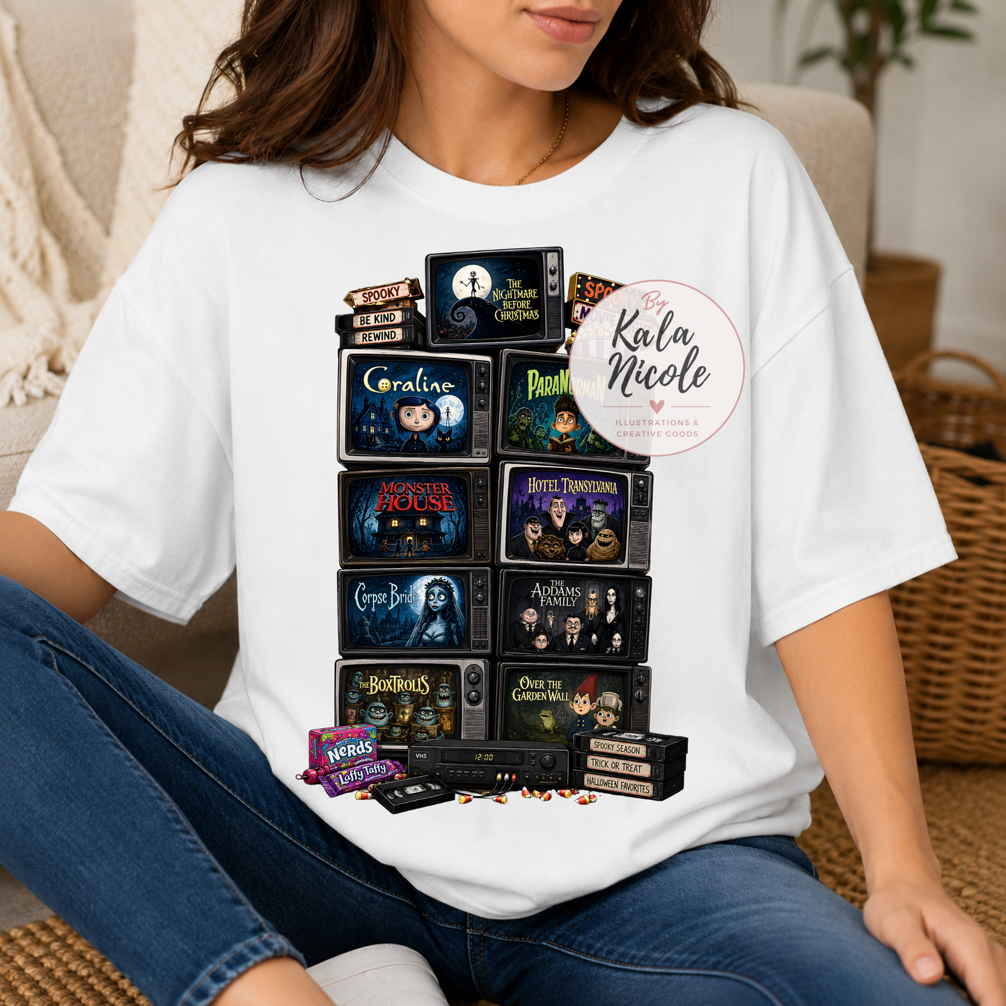 Spooky Movie Night PNG
