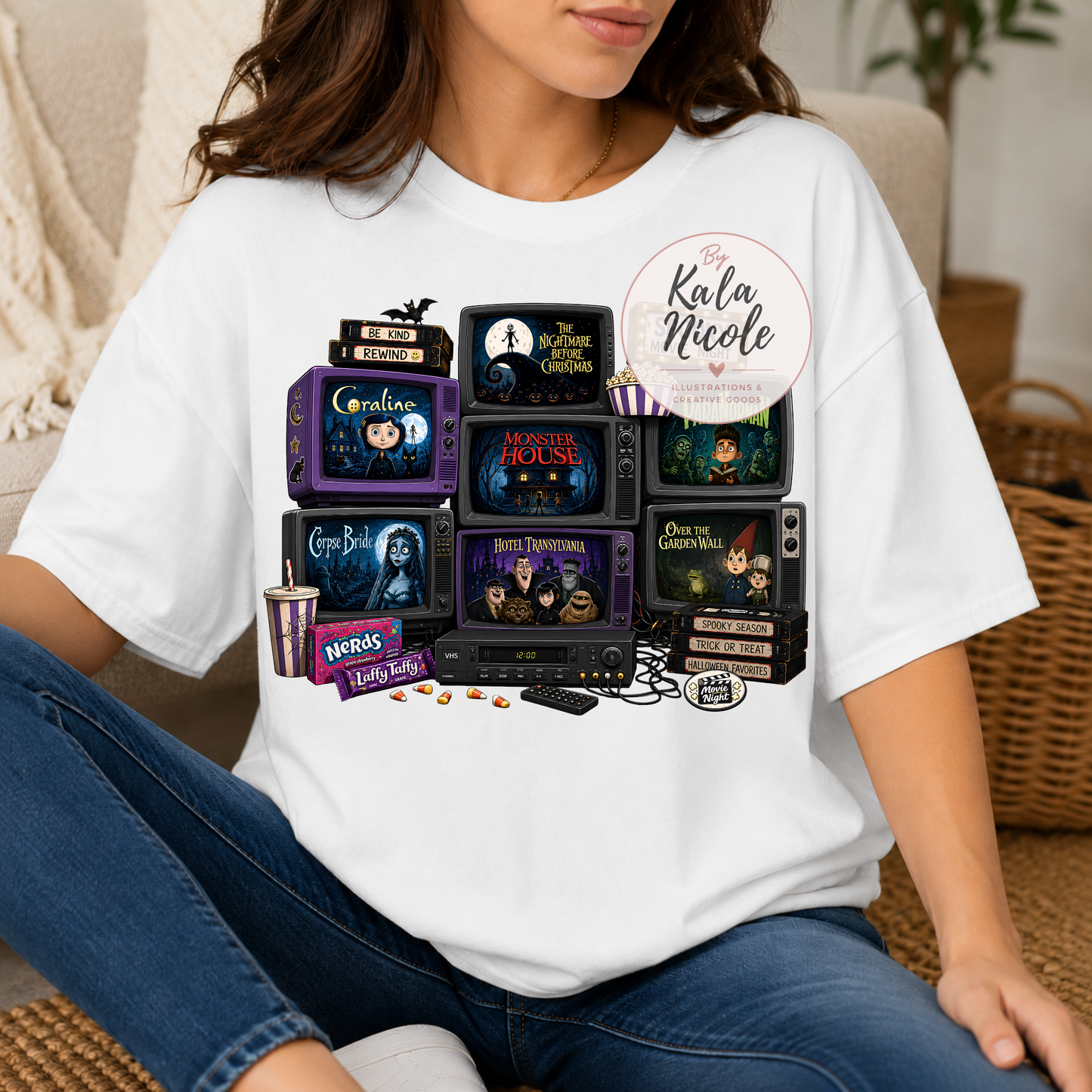 Spooky Movie Night PNG