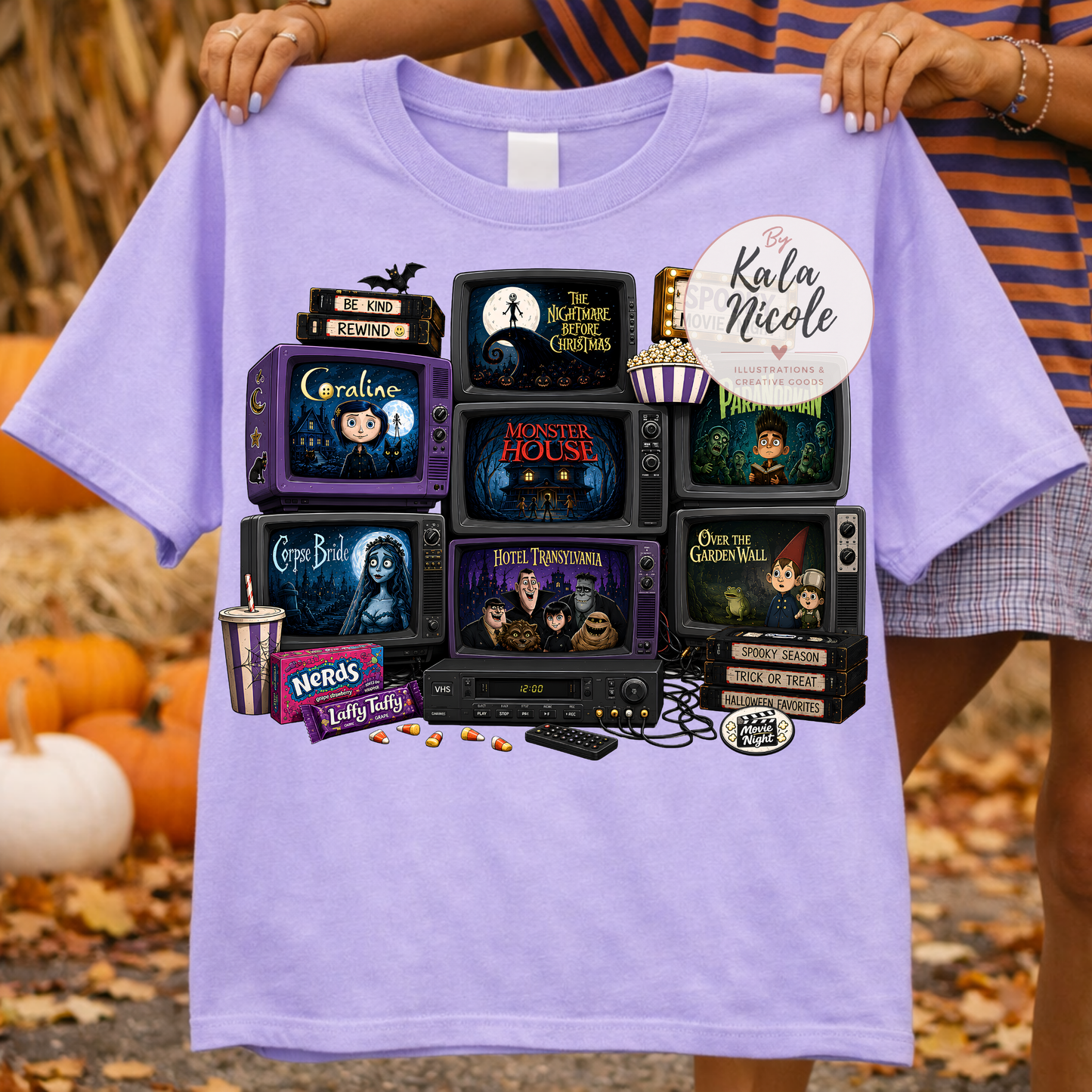 Spooky Movie Night PNG